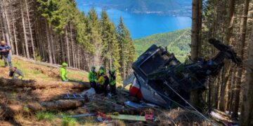 Tragedia della funivia del Mottarone: le ipotesi sulle cause dell’incidente