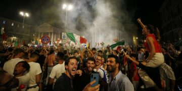L’effetto degli Europei di calcio sui casi di Covid in Italia