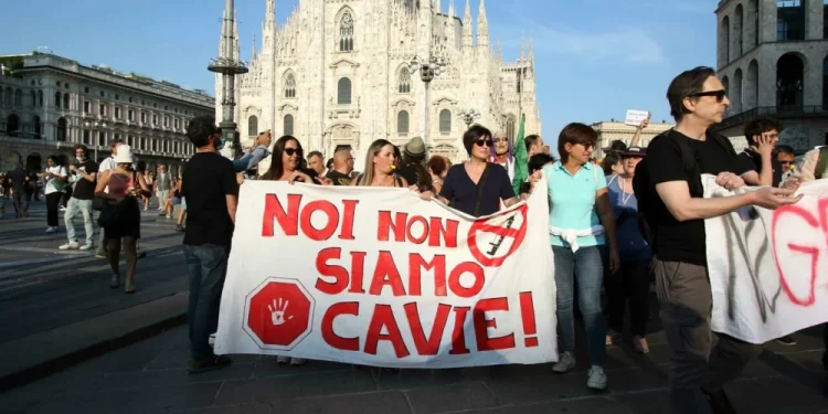 Annullata la multa a una over 50 non vaccinata