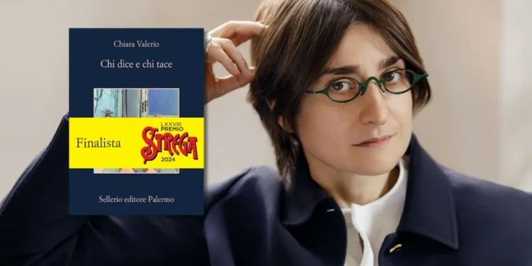 Copertina del libro “Chi dice e chi tace” di Chiara Valerio, finalista Premio Strega 2024